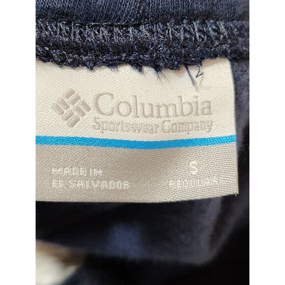 Columbia Trek Joggers | Men’s Small | Navy Sweatpants | NWT | Cotton Blend - Picture 9 of 10